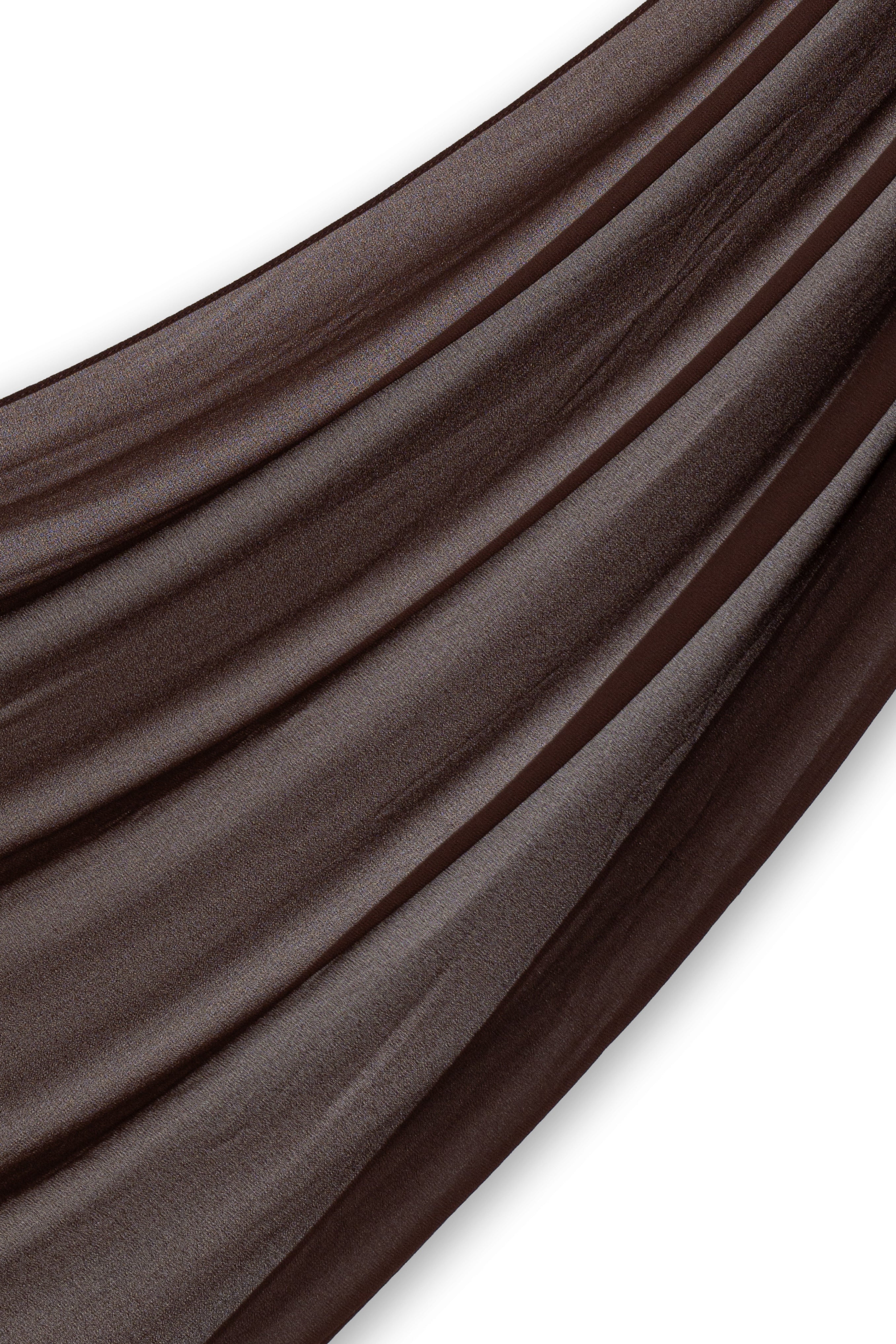 Chiffon Hijab Set - Chocolate - Modern Hijabi