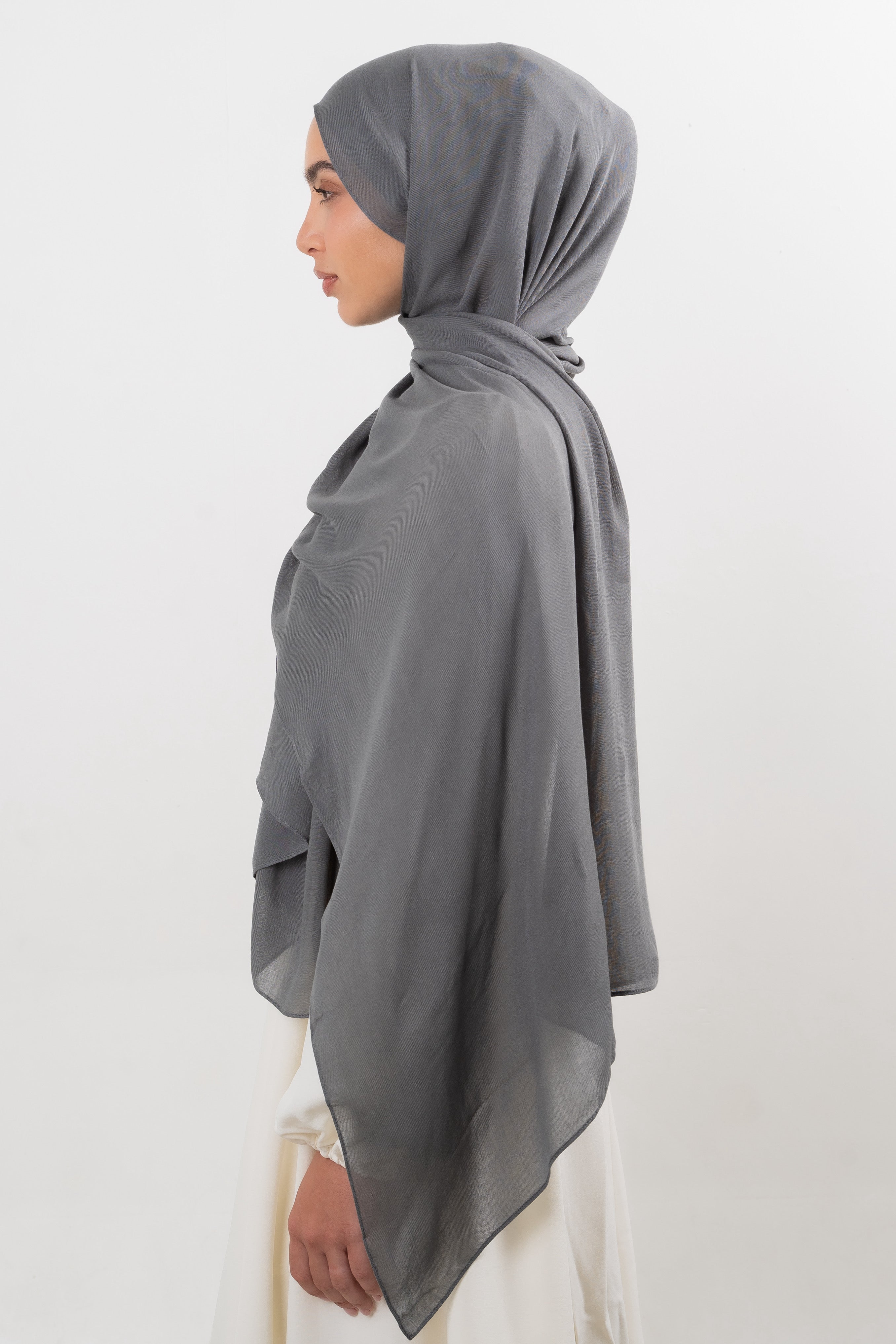 Modal Hijab Set - Smoke - Modern Hijabi