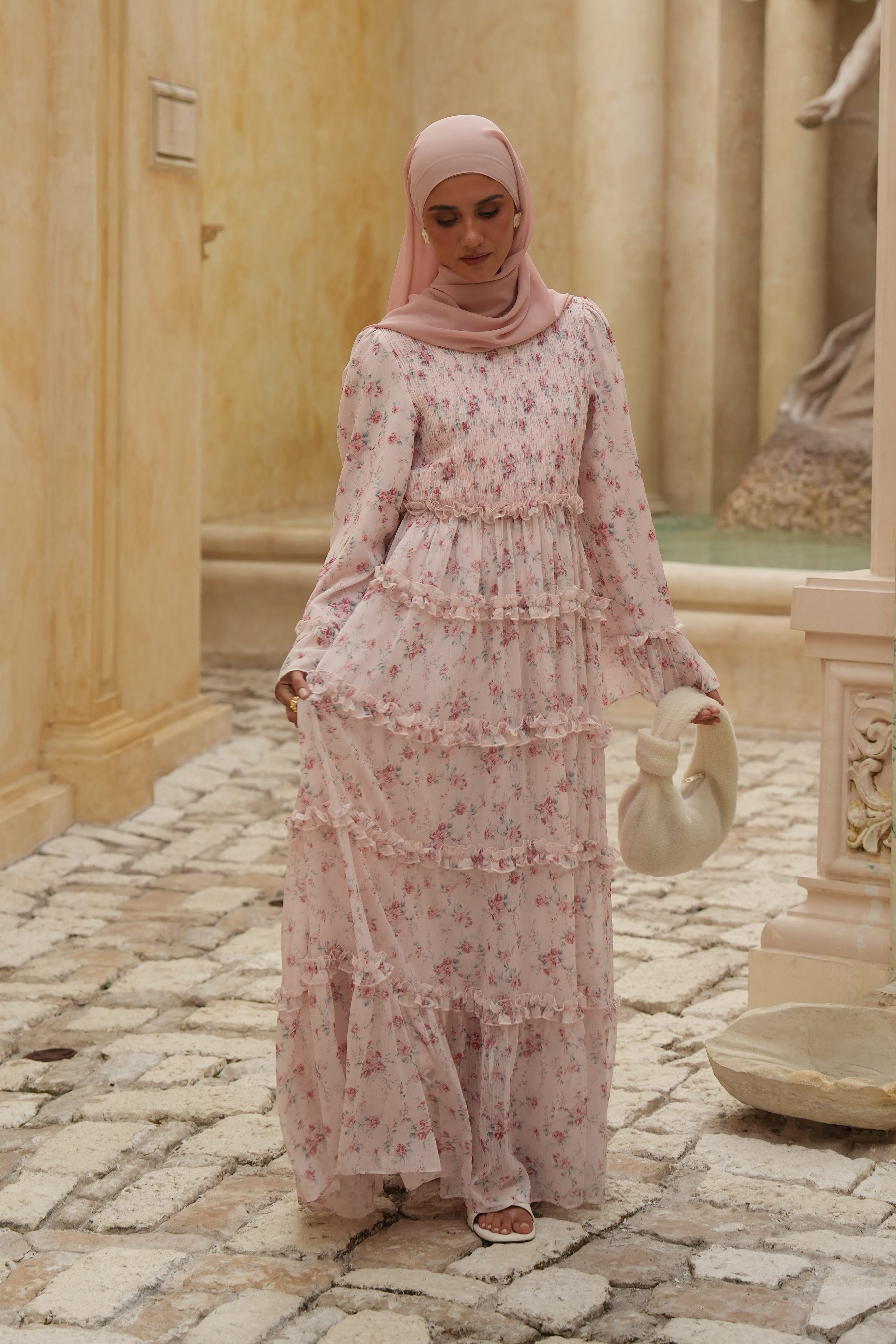 Arabella Dress - Rosily Bloom