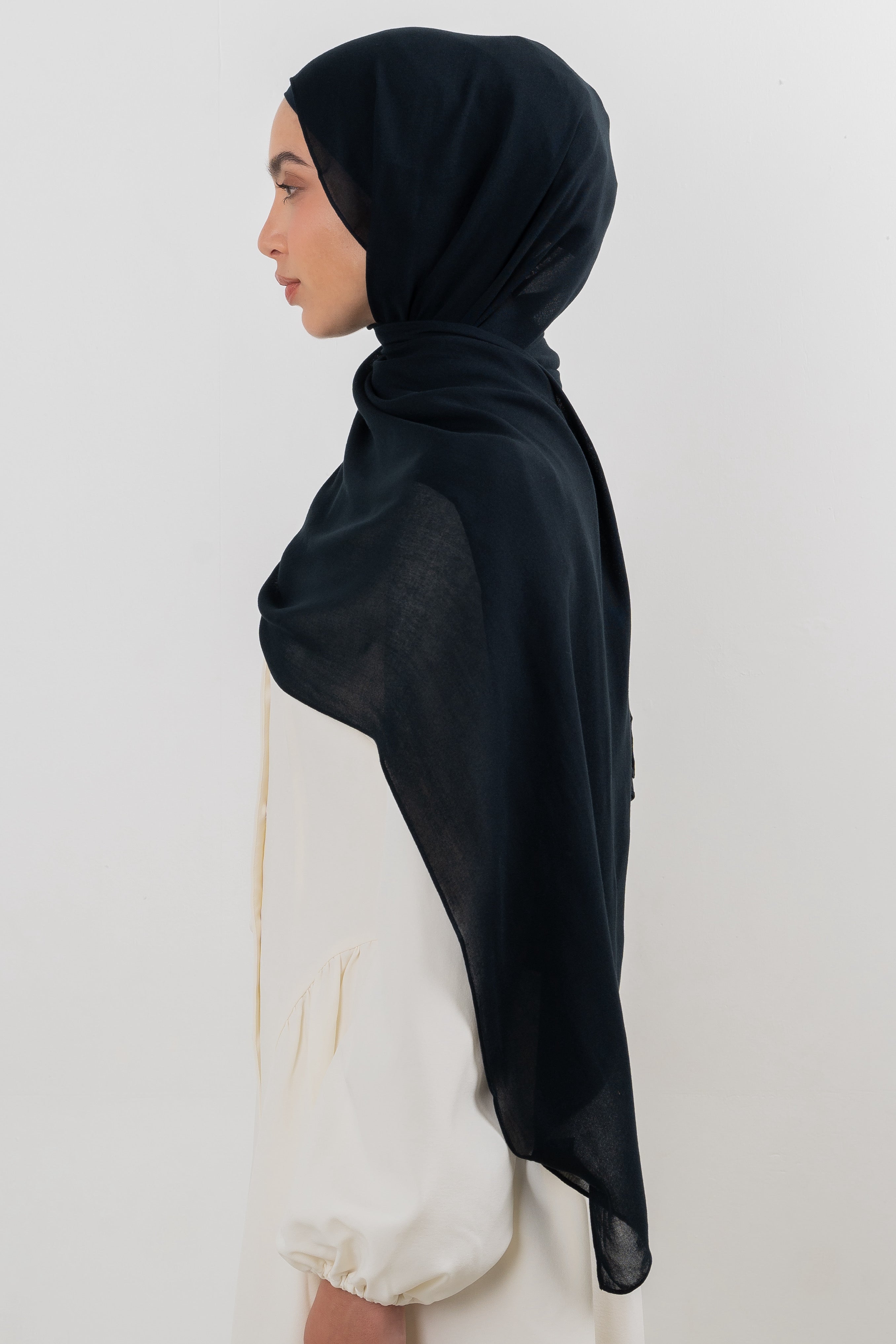 Modal Hijab Set - Carbon - Modern Hijabi
