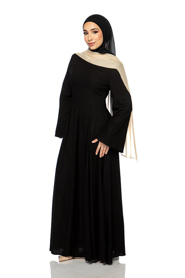 arabic linen dress Arabic Whisper Linen Abaya Set