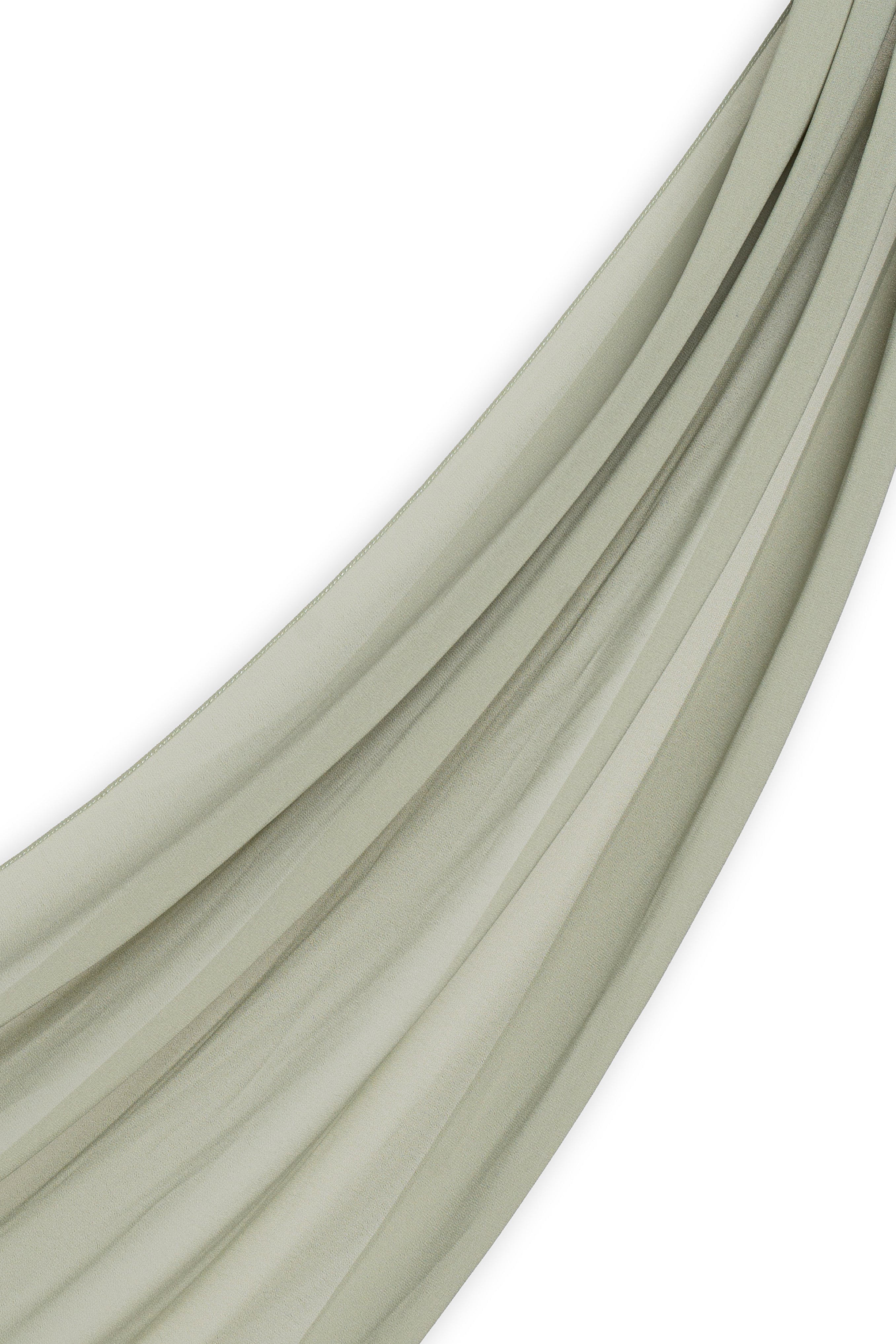 Chiffon Hijab Set - Sage Green - Modern Hijabi