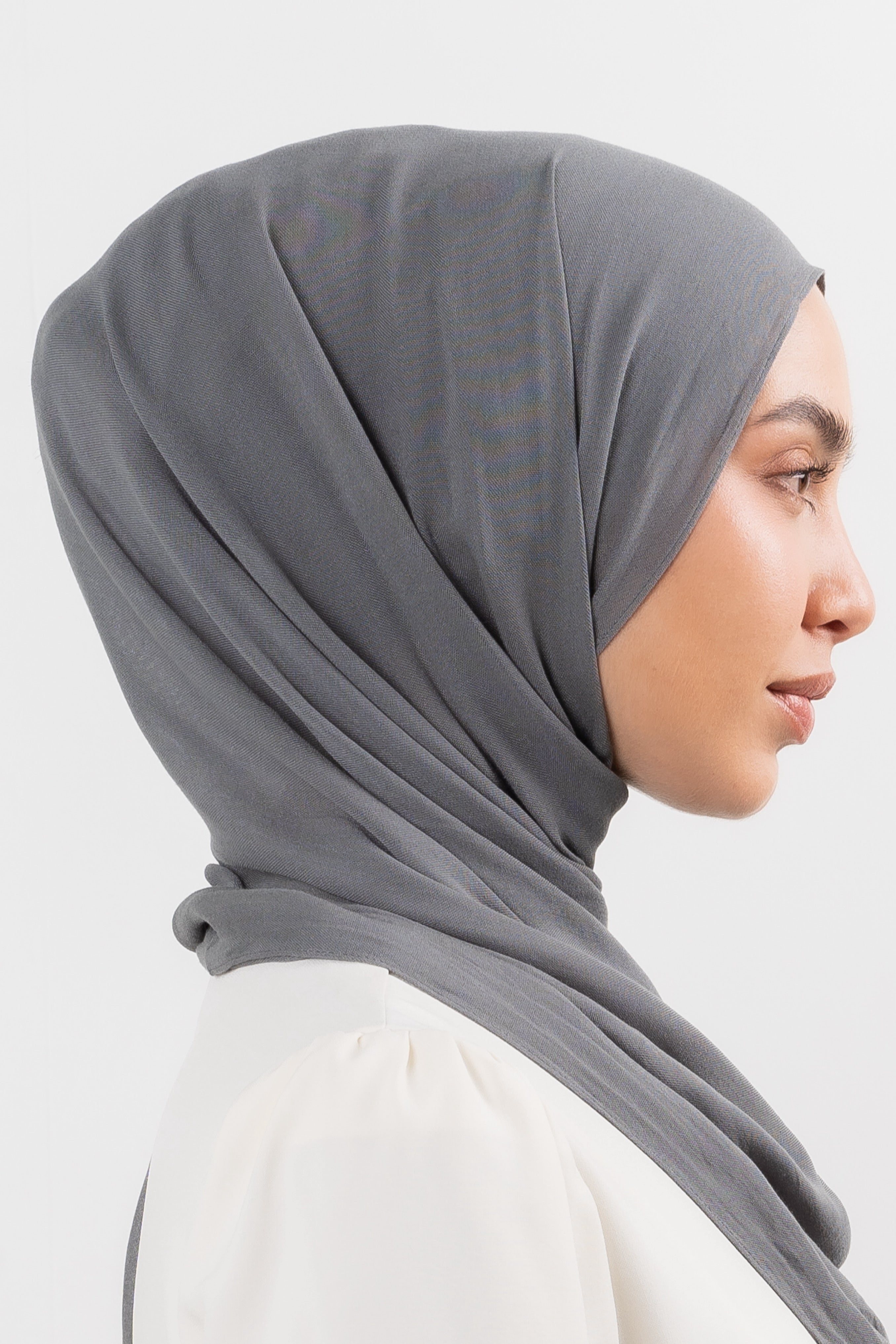 Modal Hijab Set - Smoke - Modern Hijabi