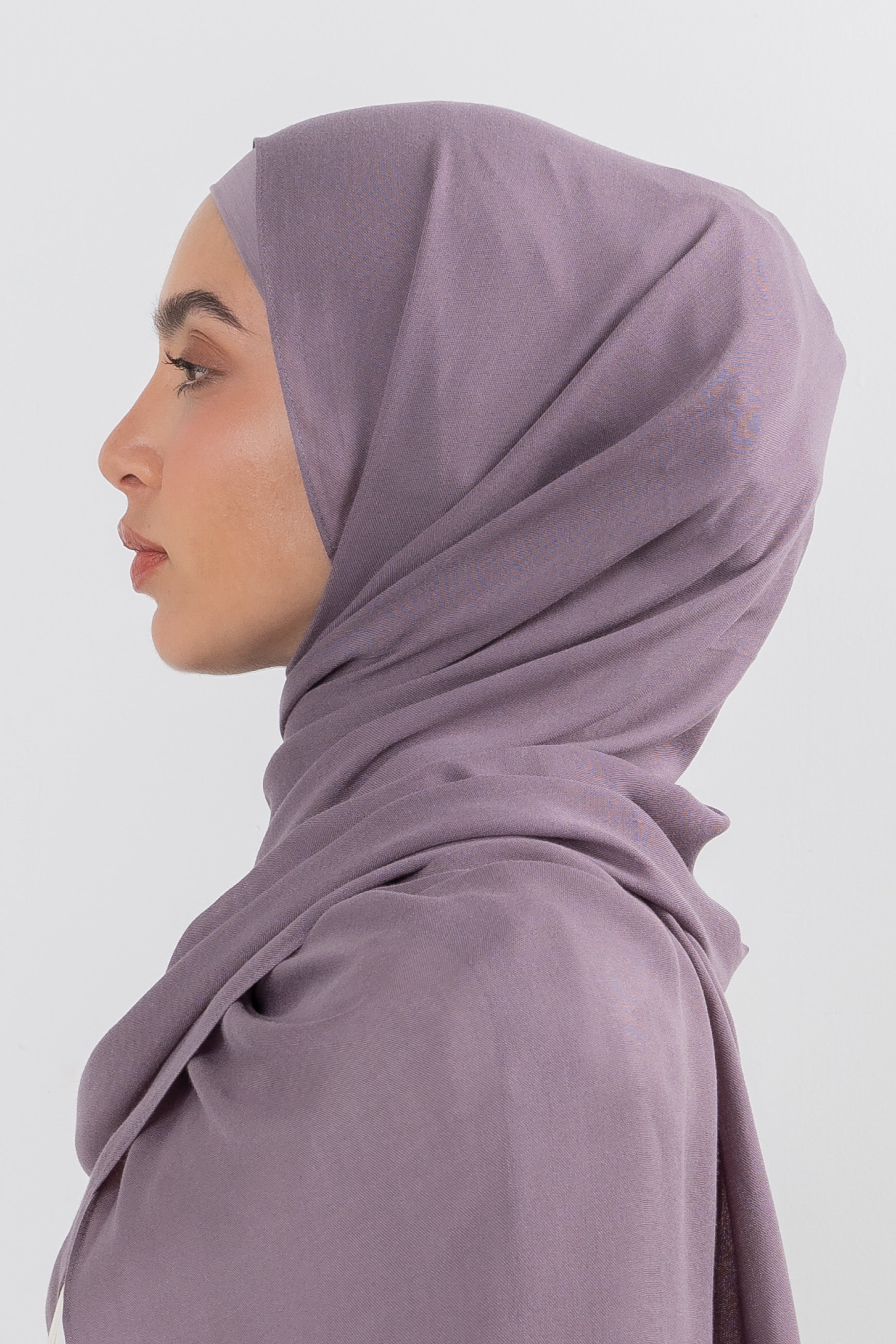Modal Hijab Set - Dusky Lilac - Modern Hijabi