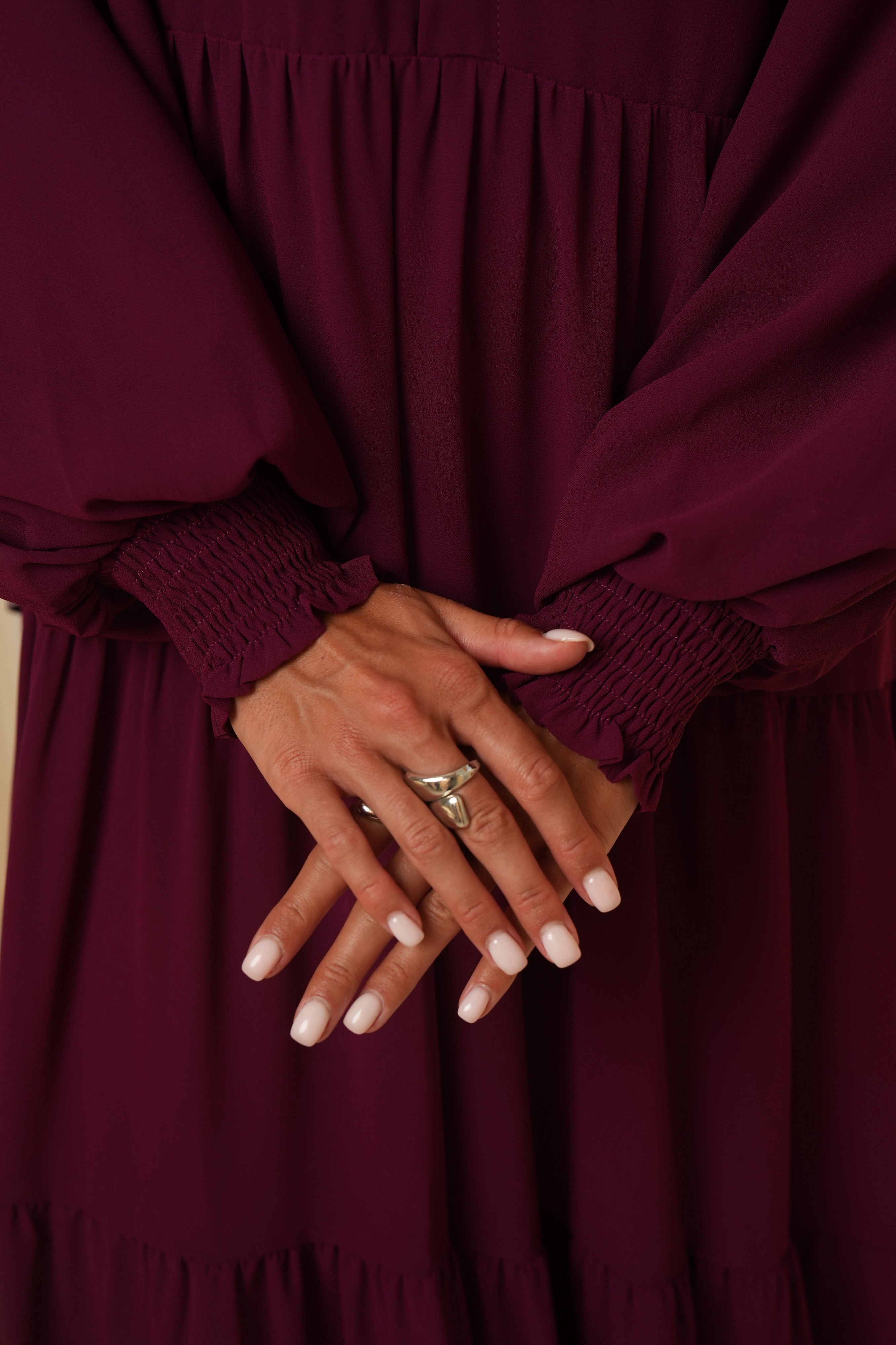 Azealia Flare Maxi - Grape