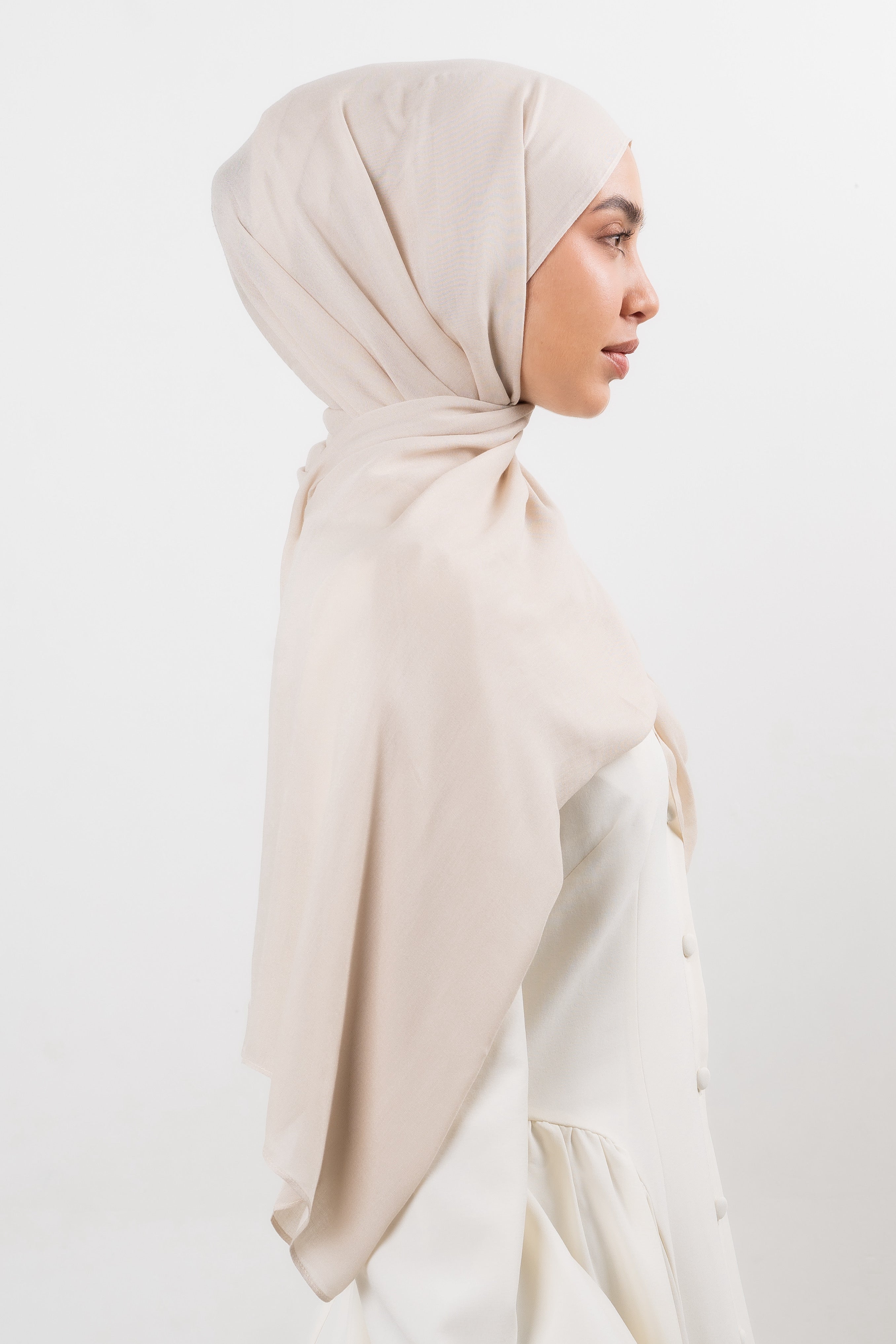 Modal Hijab Set - Nude - Modern Hijabi