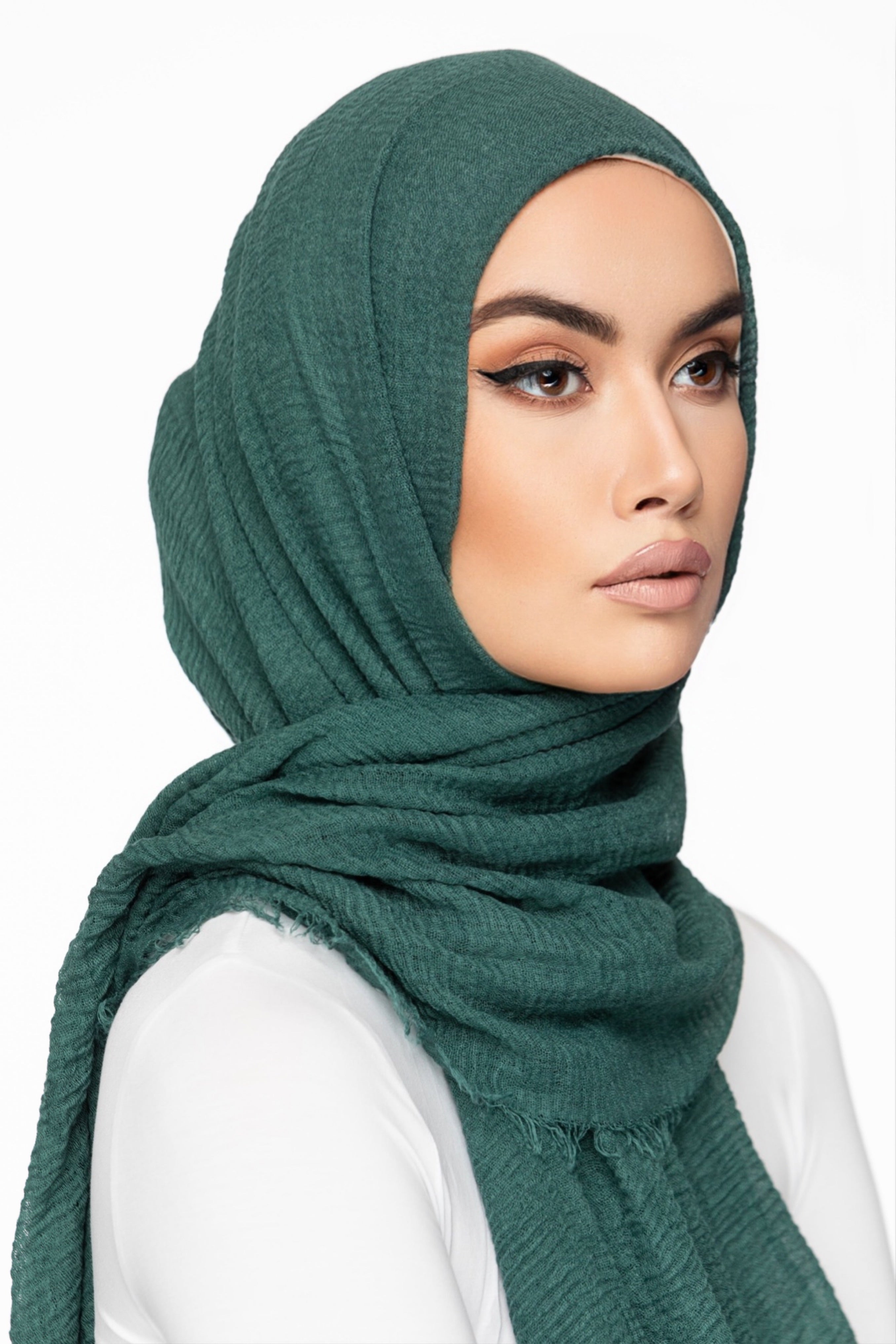 Cotton Crinkle Hijab - Kismet