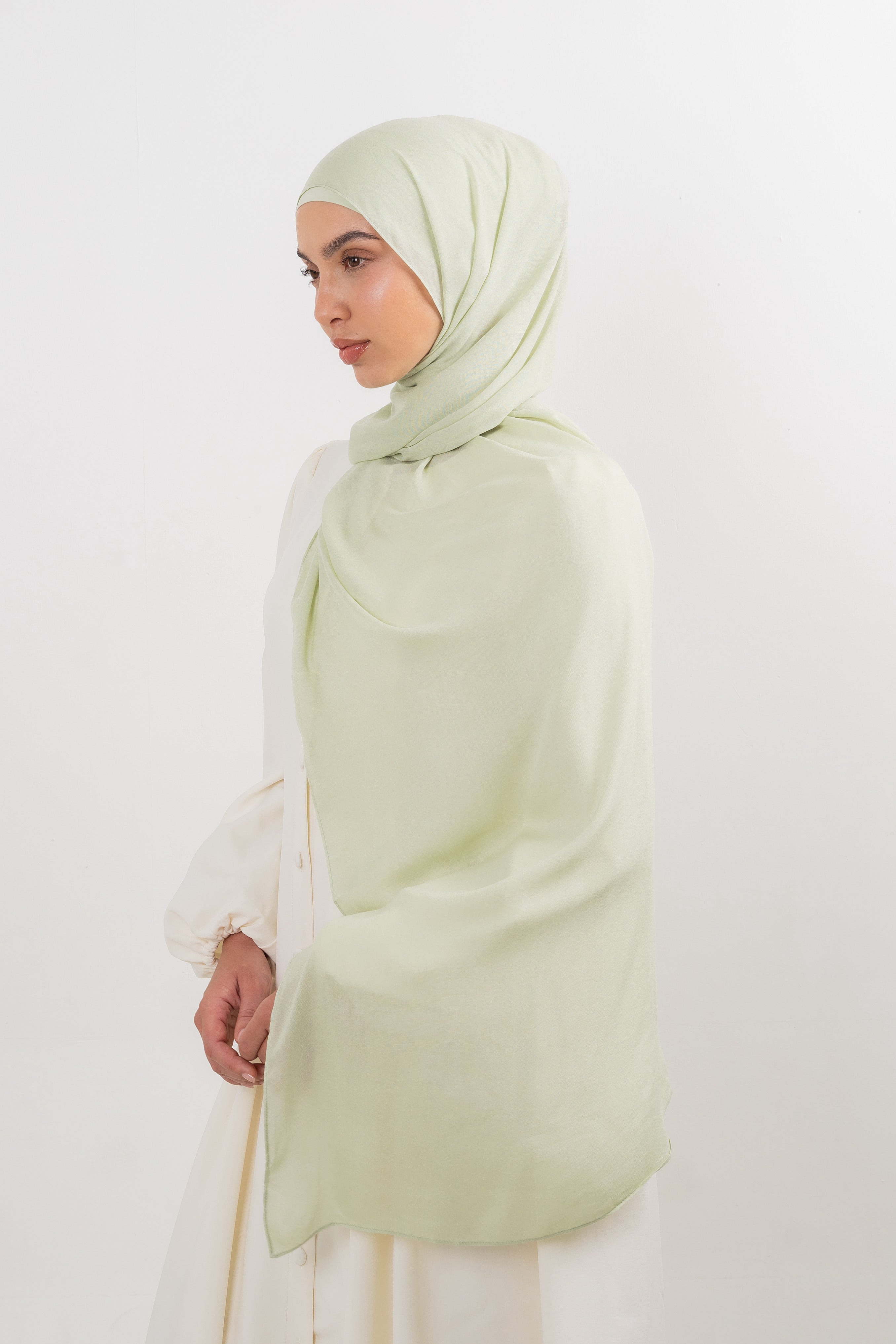Modal Hijab Set - Chaldean Green - Modern Hijabi