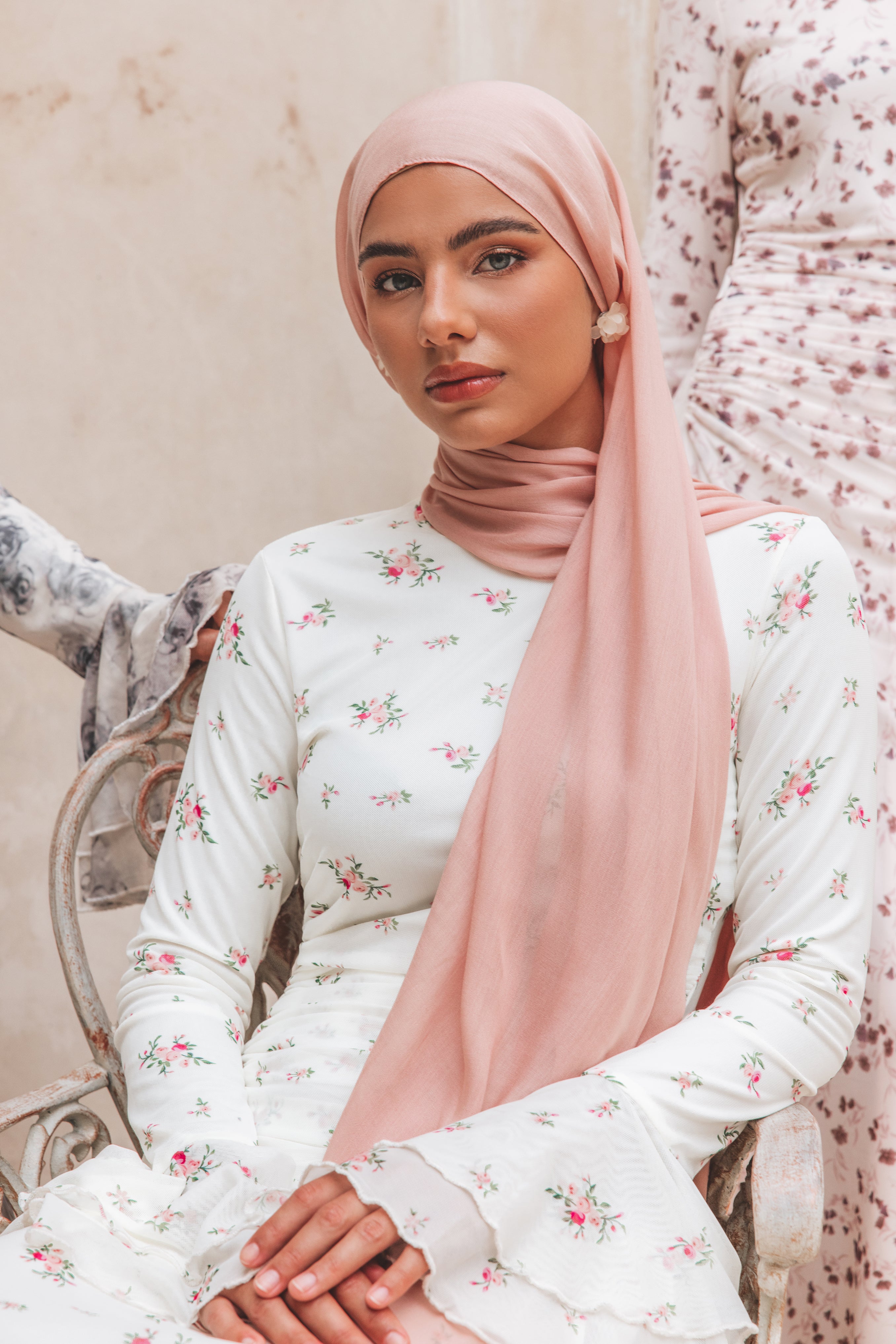 Leyla Maxi Dress -  Rose Floral