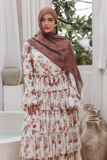 Leya Layered Maxi Dress - Floral Leya Layered Maxi Dress - Floral