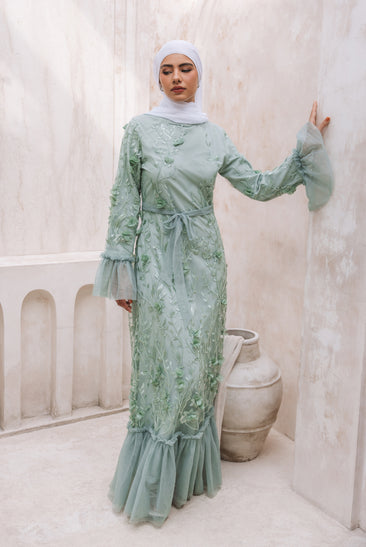 Layan formal Dress - Mint Green Layan formal Dress - Mint Green