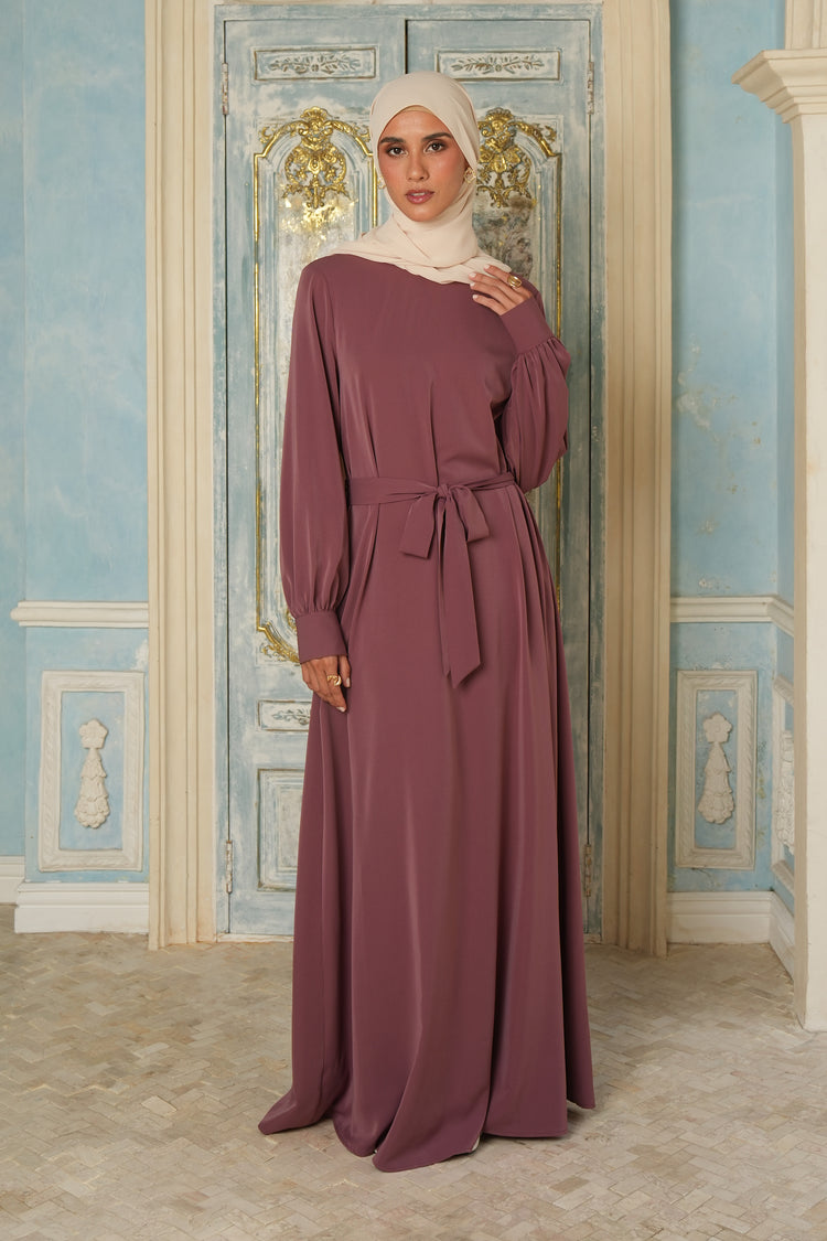 plain maxi dress long sleeve Plain Long Sleeve Maxi Dress