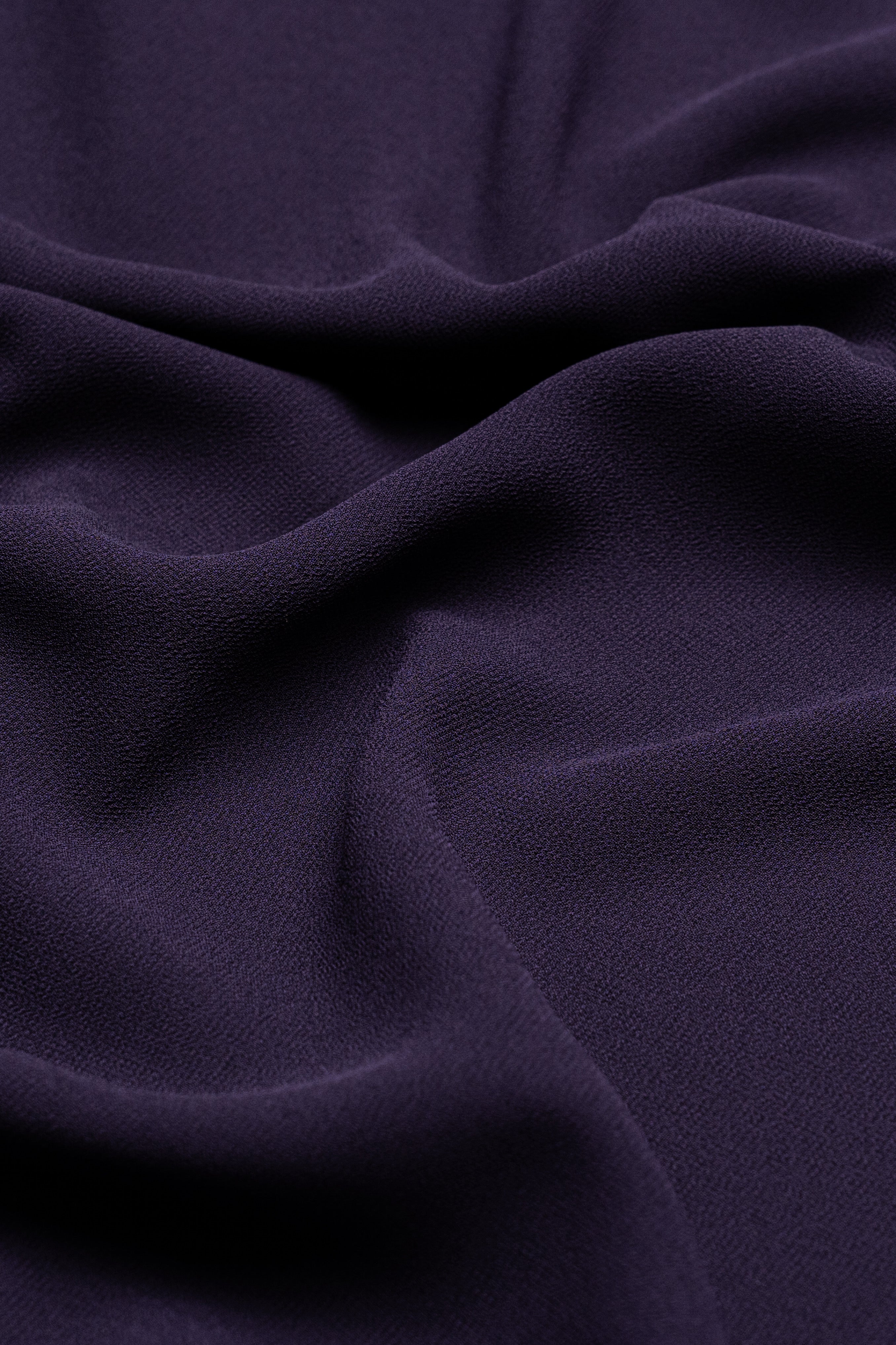 Chiffon Hijab Set - Dark Purple - Modern Hijabi