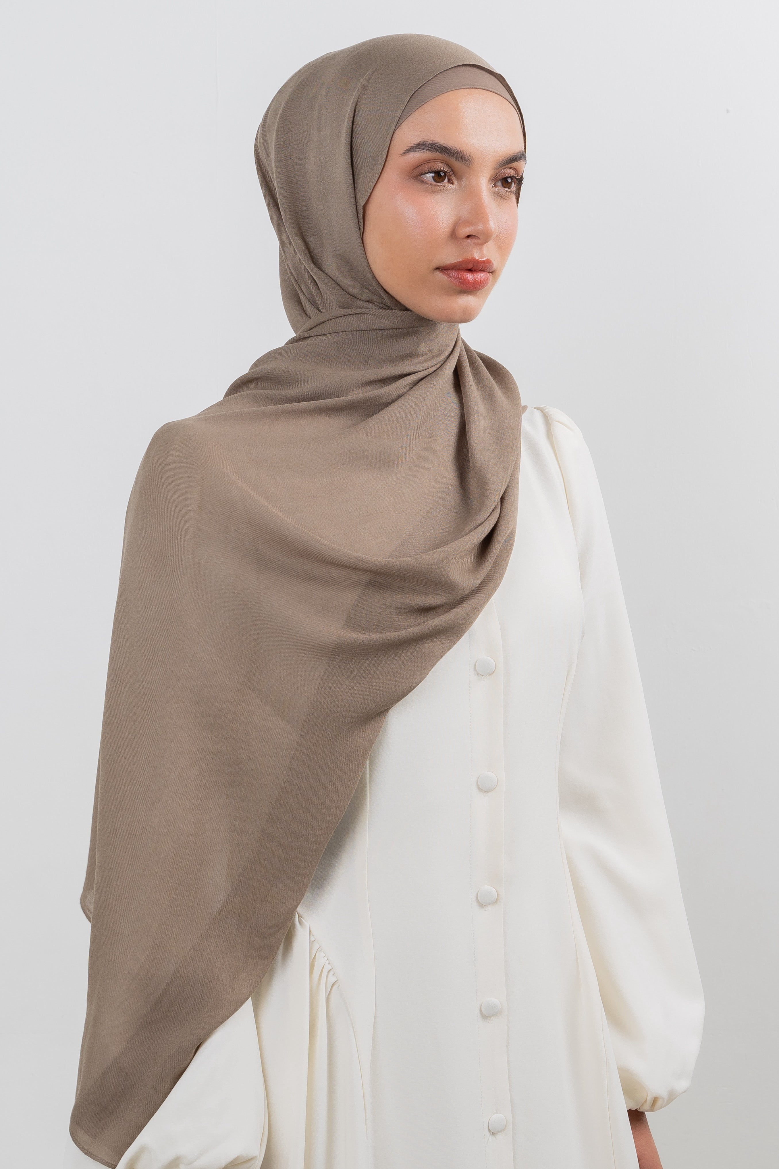 Modal Hijab Set - Bronze - Modern Hijabi