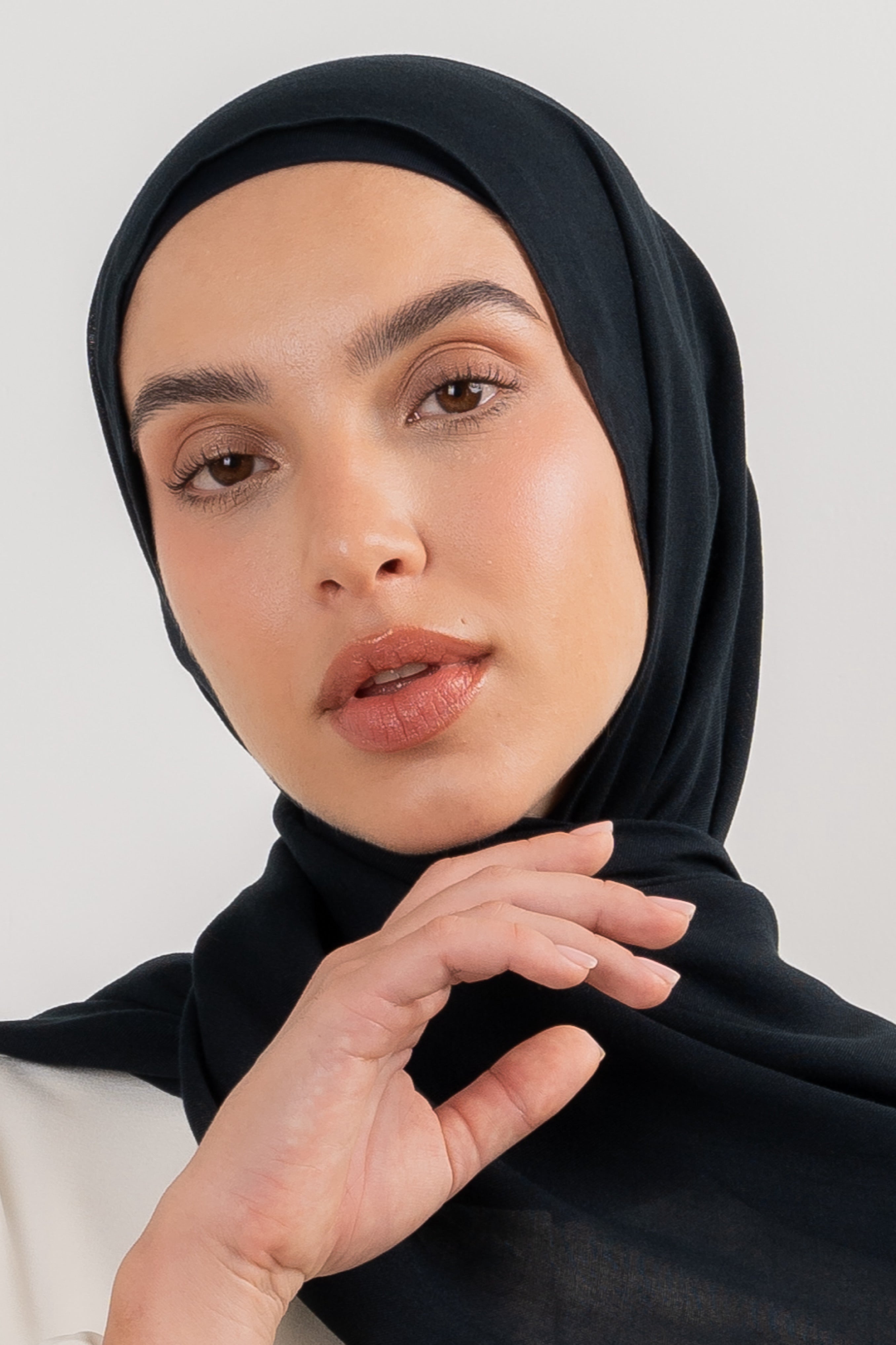 Modal Hijab Set - Carbon - Modern Hijabi