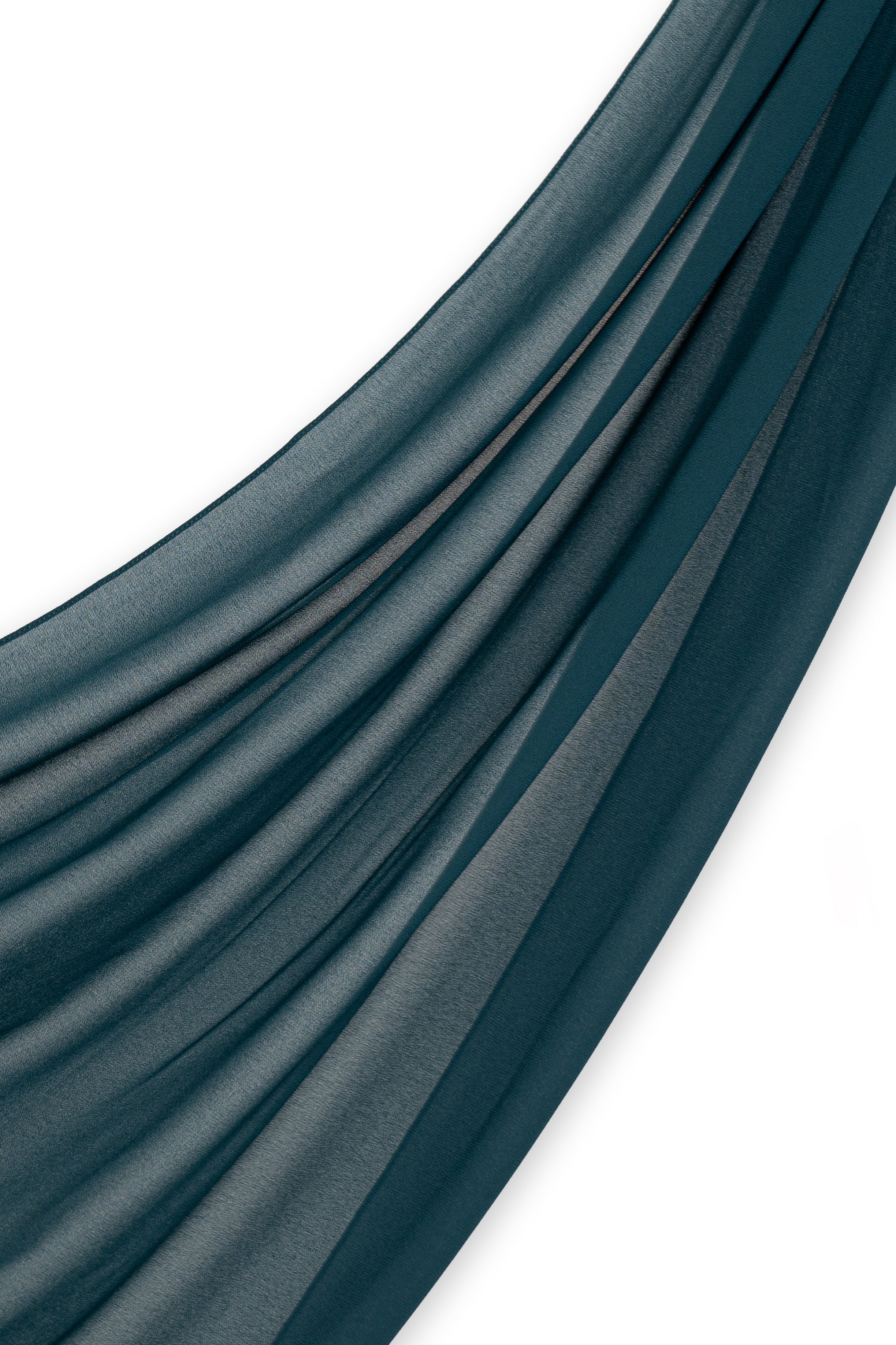 Chiffon Hijab Set - Prussian - Modern Hijabi