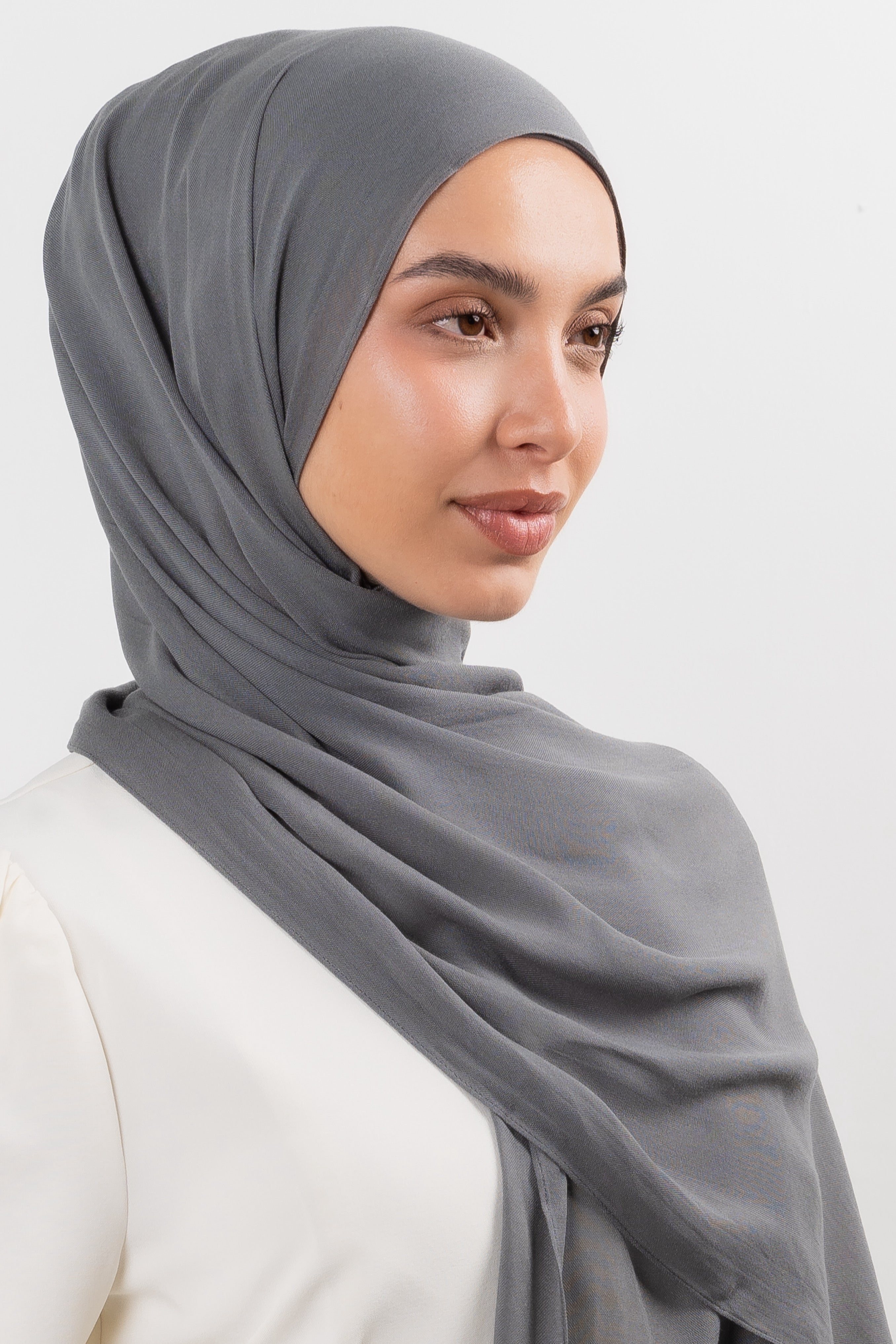 Modal Hijab Set - Smoke - Modern Hijabi