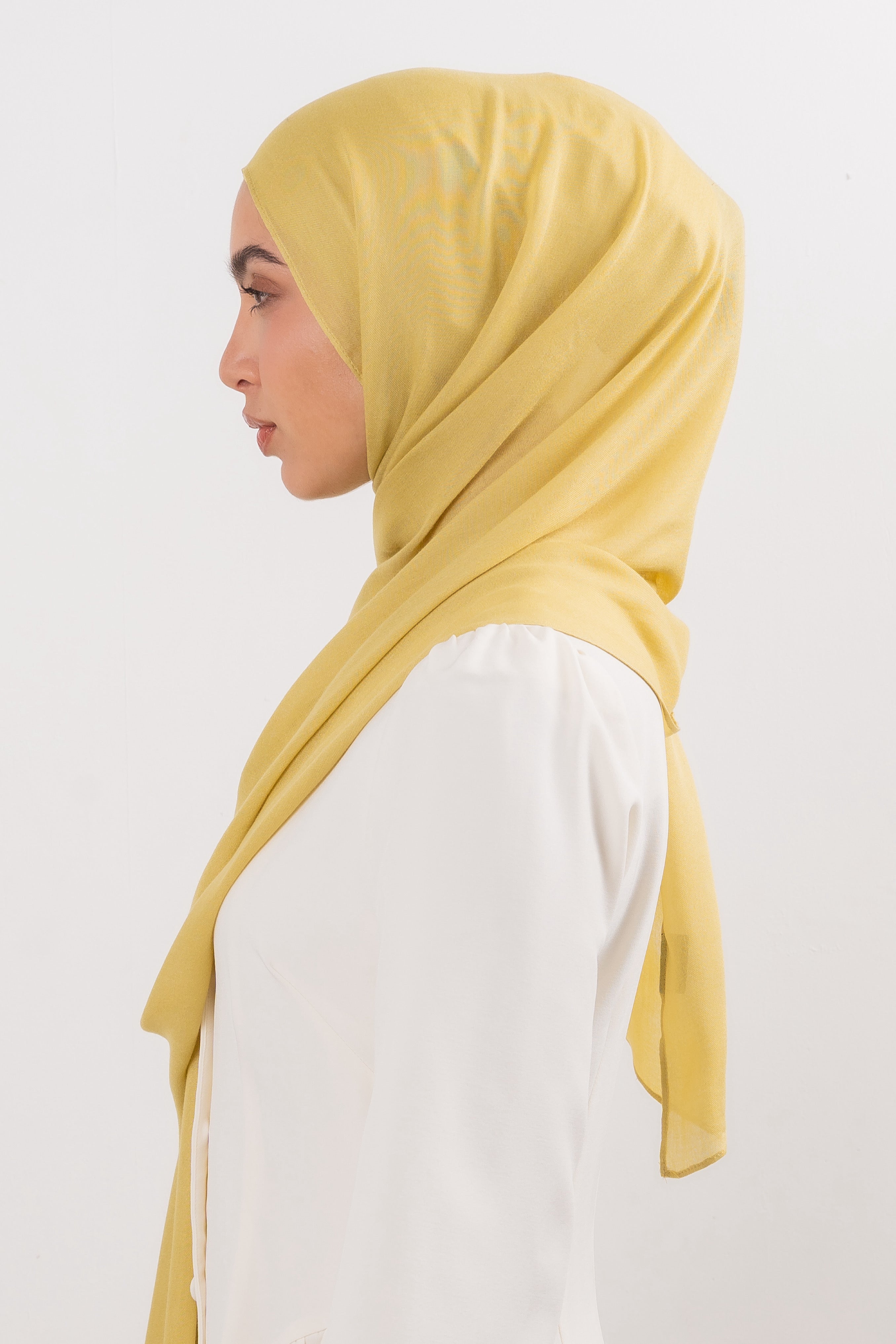 Modal Hijab Set - Golden Green - Modern Hijabi