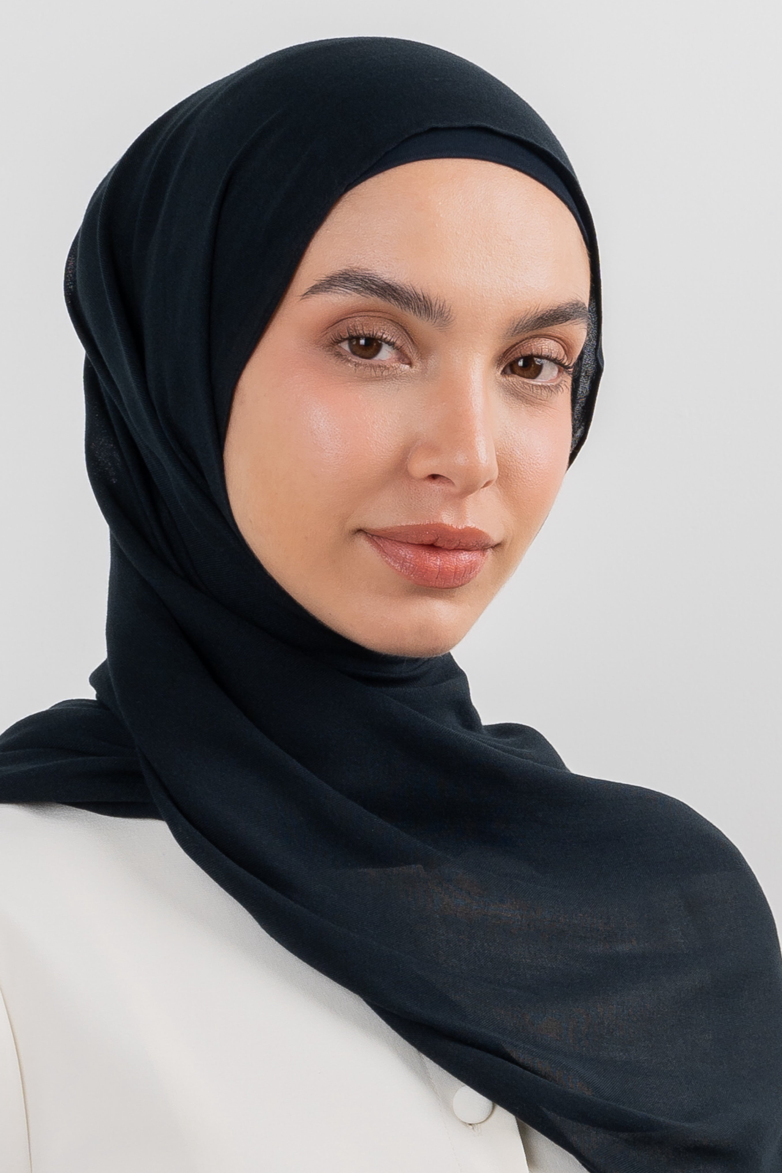 Modal Hijab Set - Carbon - Modern Hijabi
