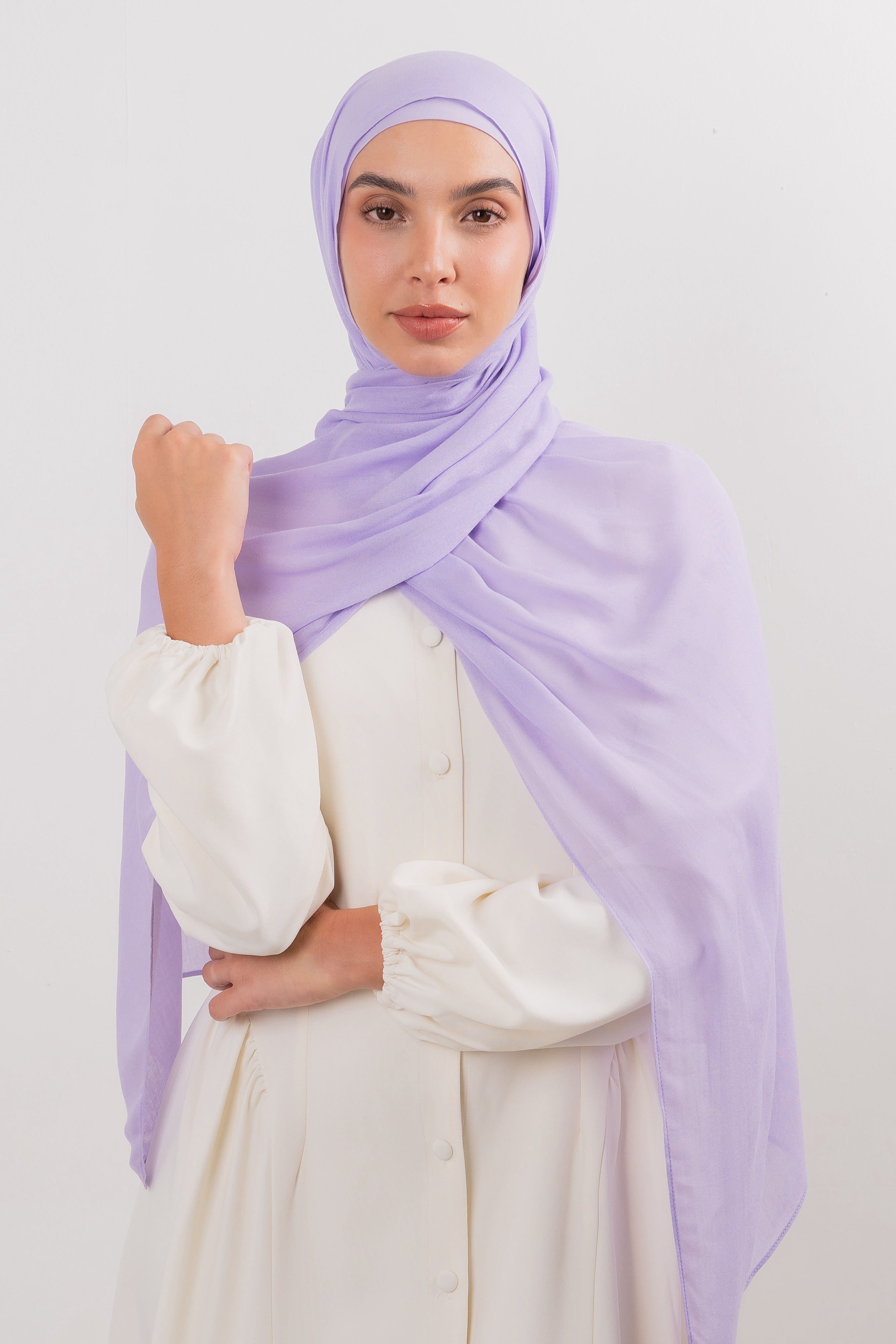 Modal Hijab Set - Lilac - Modern Hijabi
