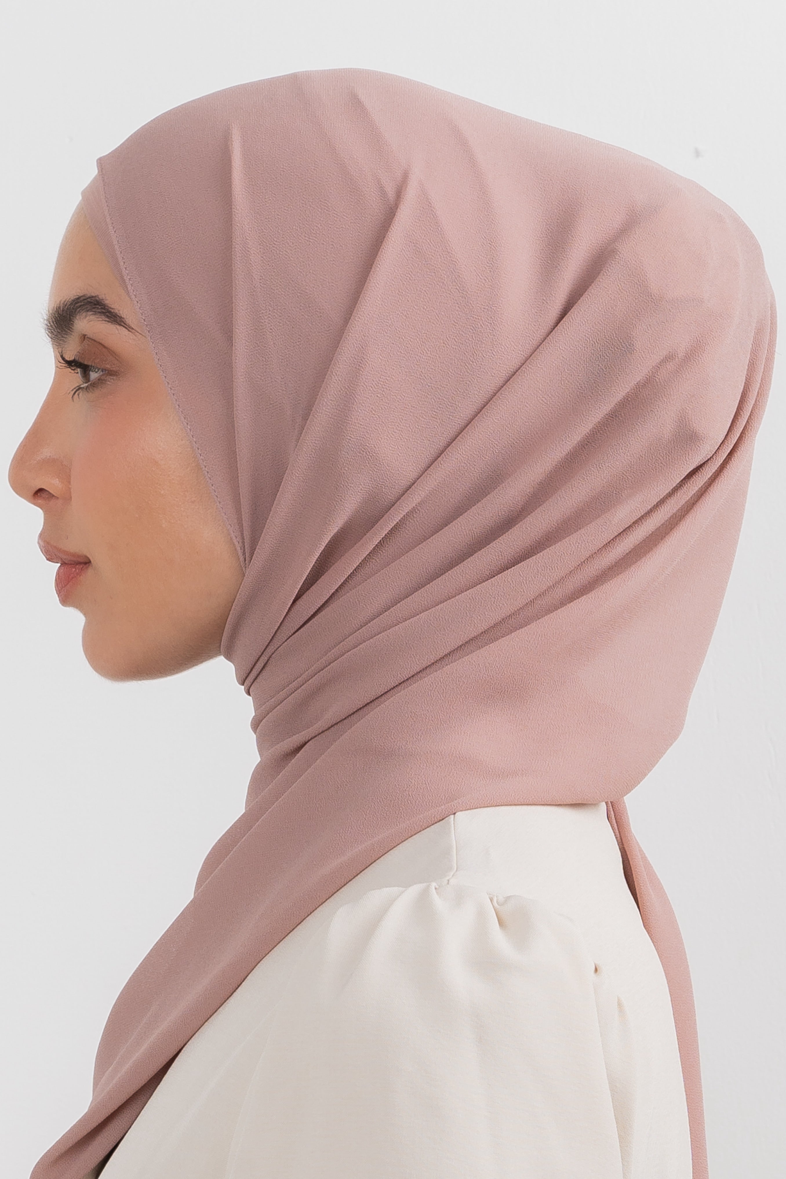 Chiffon Hijab Set - Mauve - Modern Hijabi