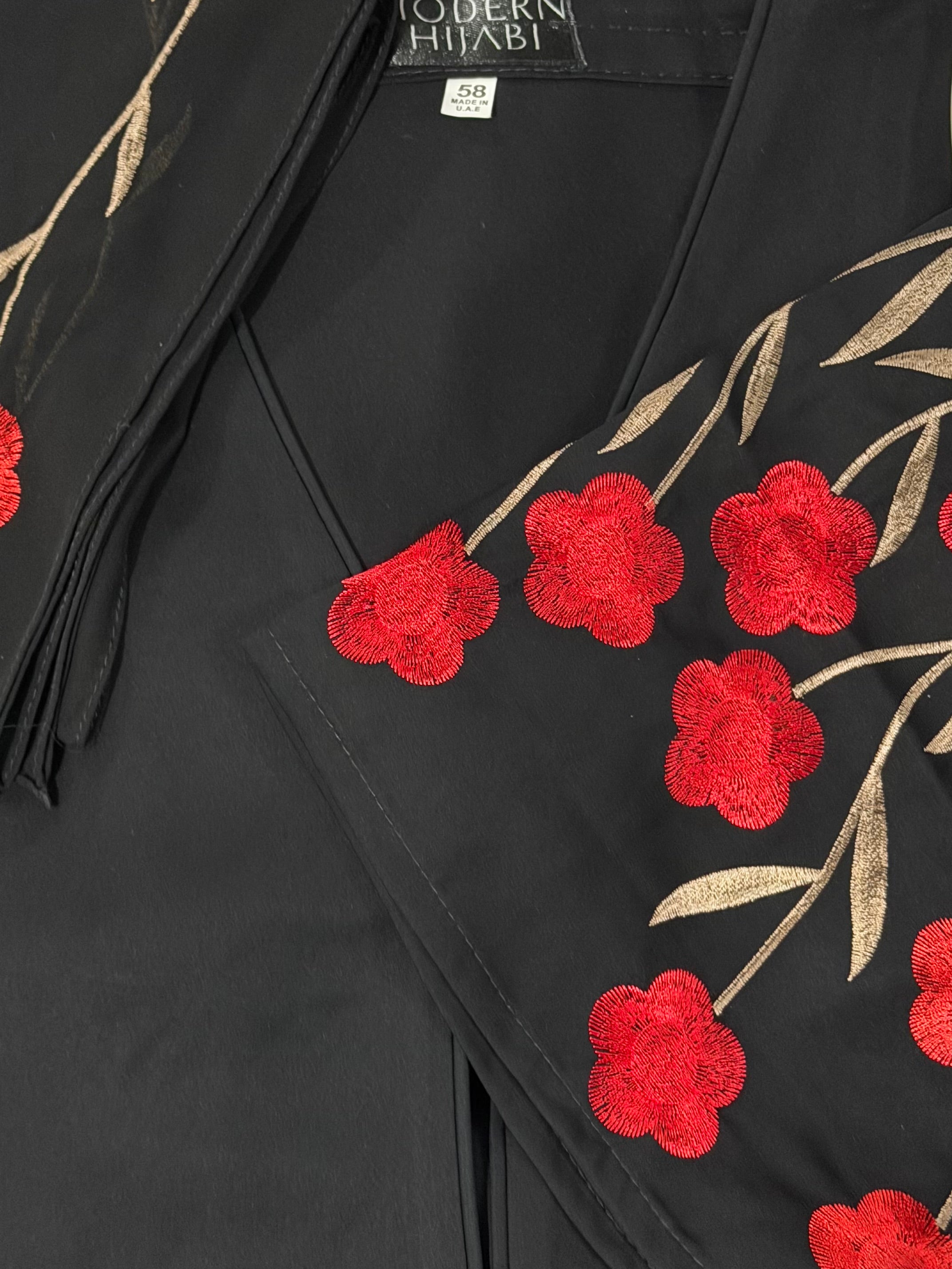Safa Black Abaya Set - Modern Hijabi