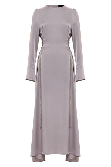 Crystal Lace-Up Maxi