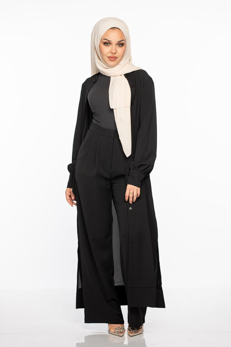 Hala Dress Tunic - Black