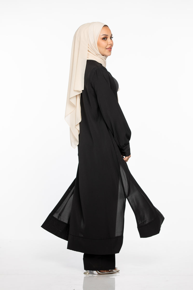 Hala Dress Tunic - Black