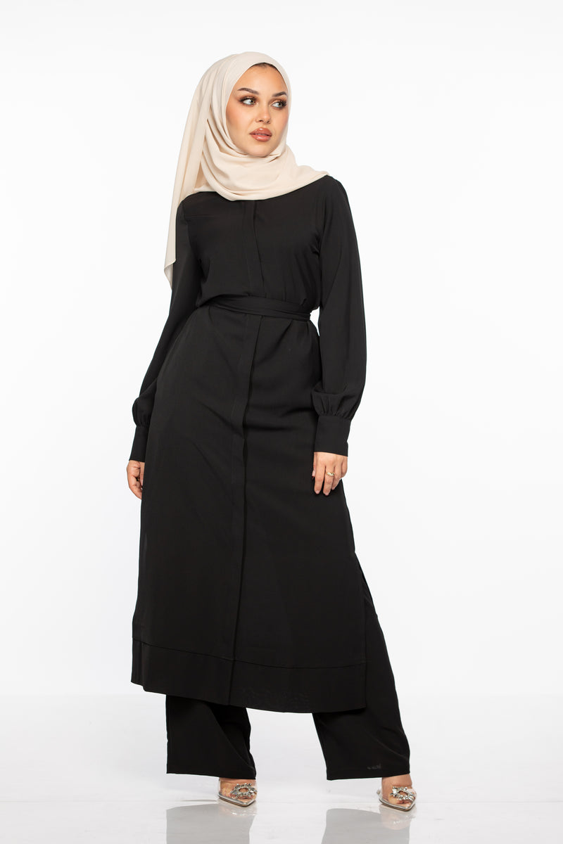 Hala Dress Tunic - Black