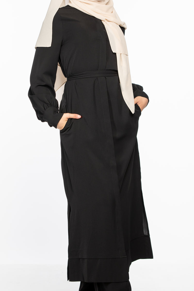 Hala Dress Tunic - Black