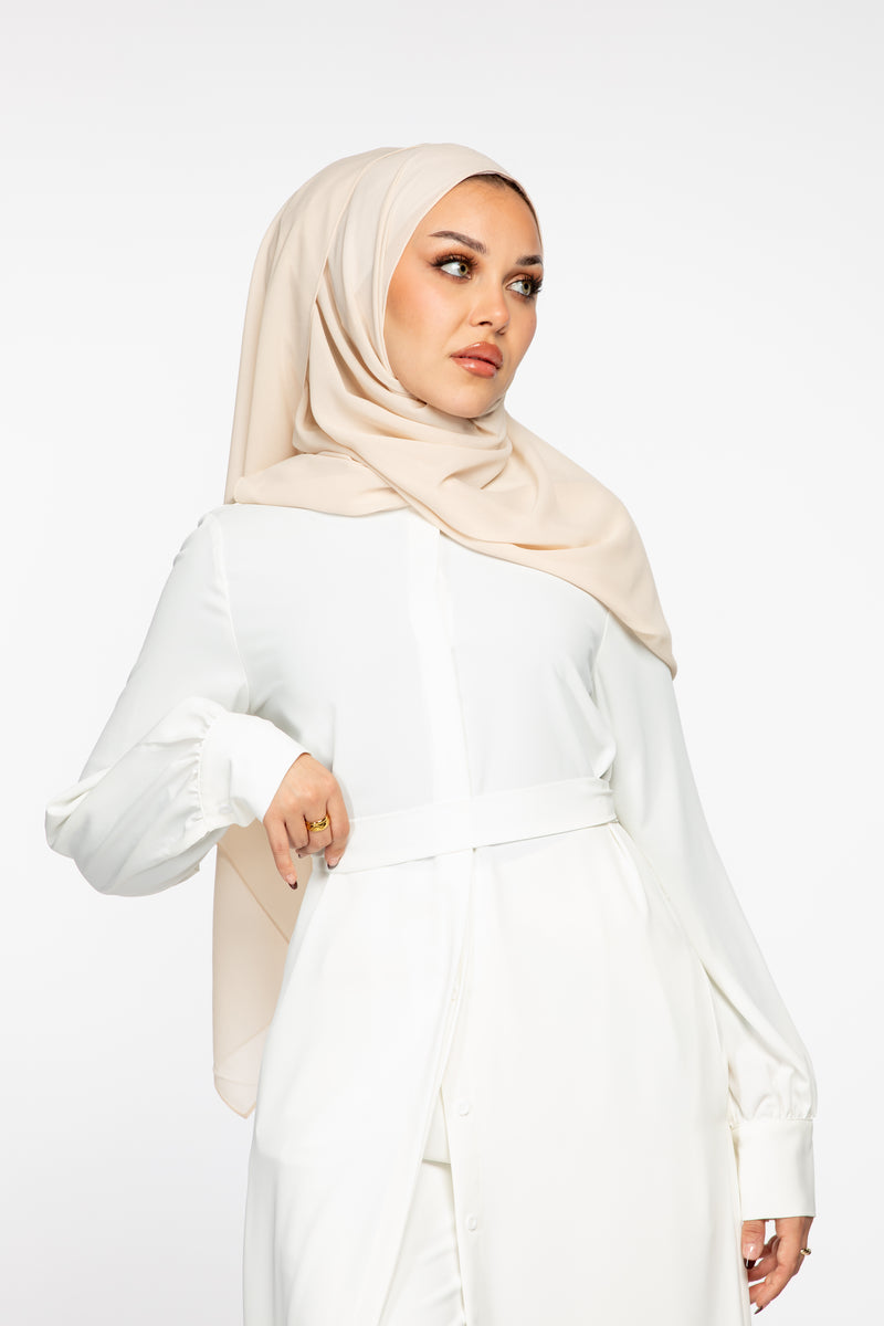 Hala Dress Tunic - White