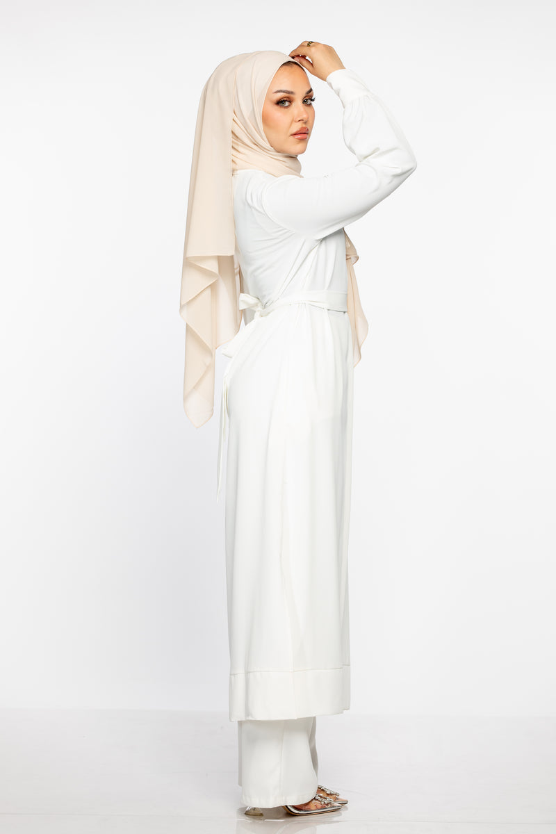 Hala Dress Tunic - White