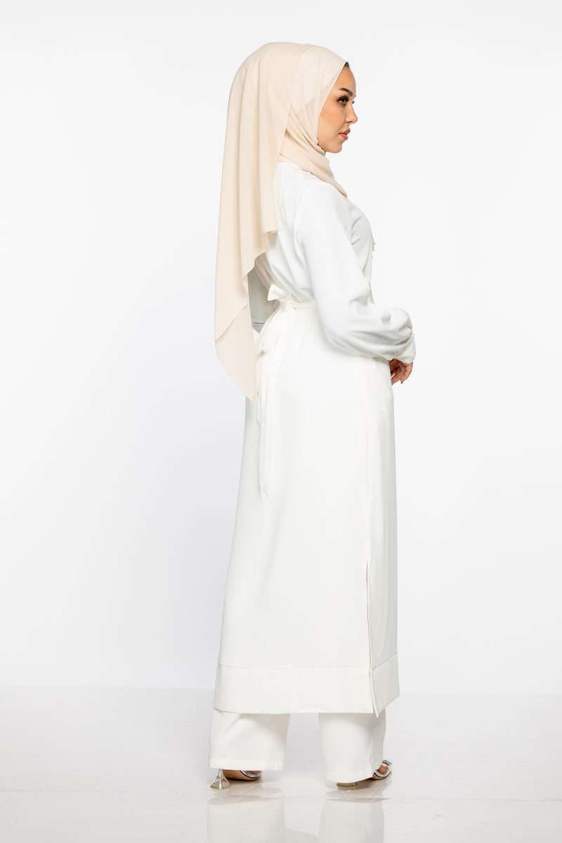 Hala Dress Tunic - White