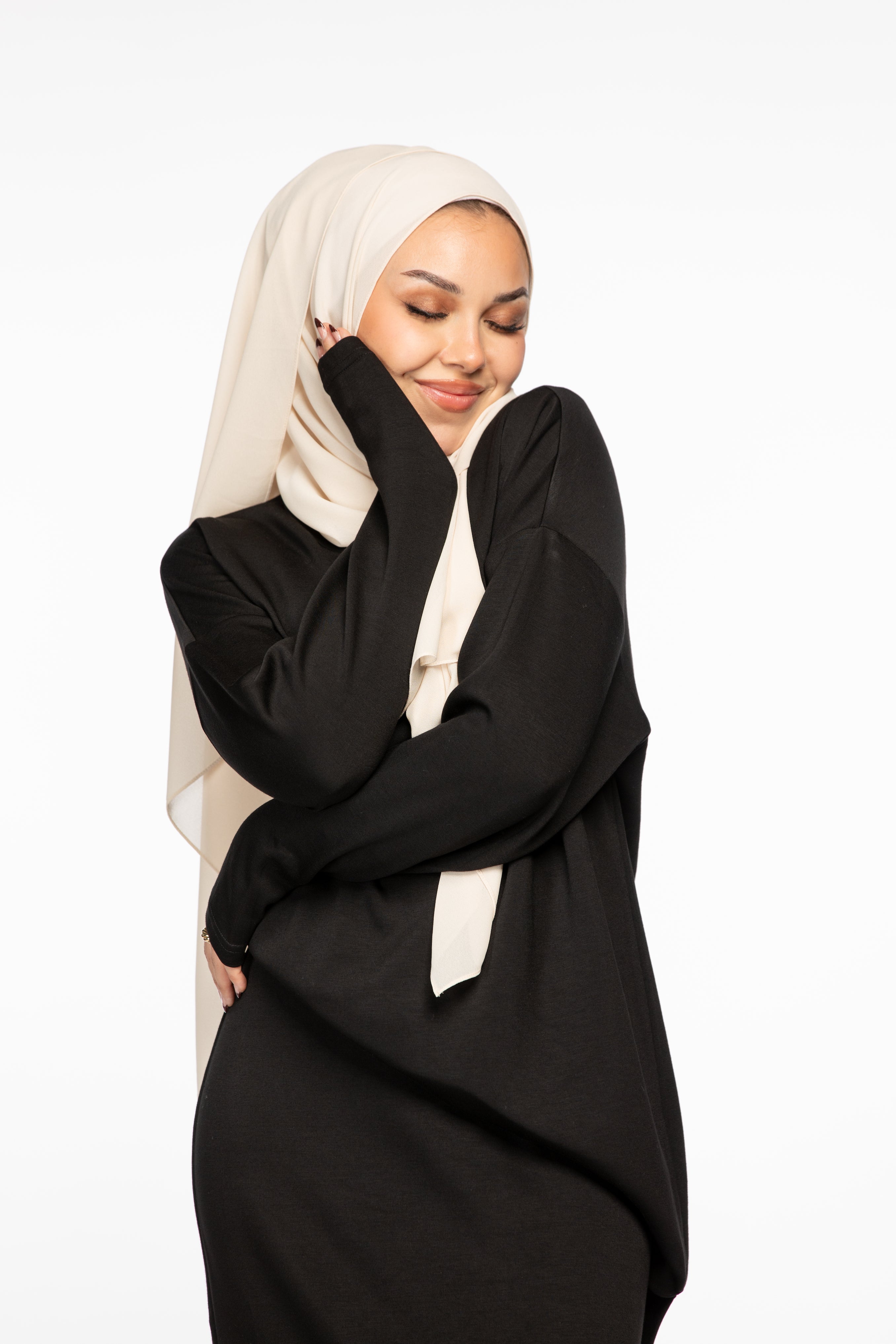 Inaya Sweater/Skirt Set - Black