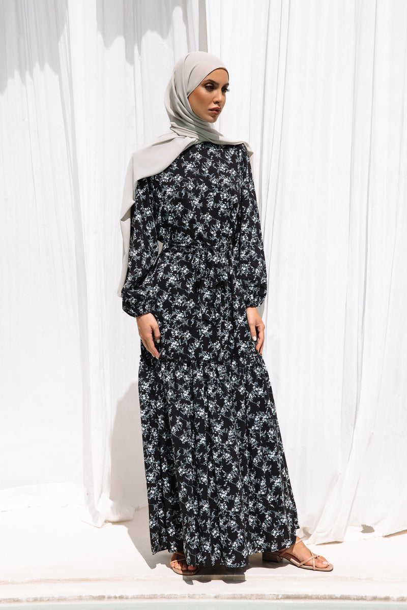 Alena Flare Maxi - Ebony