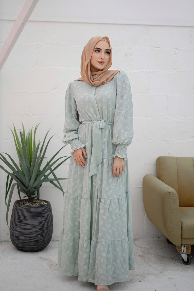 Scarlett Flare Maxi - Sage