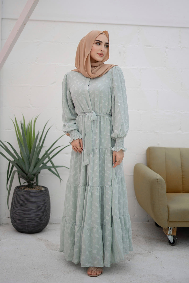 Scarlett Flare Maxi - Sage