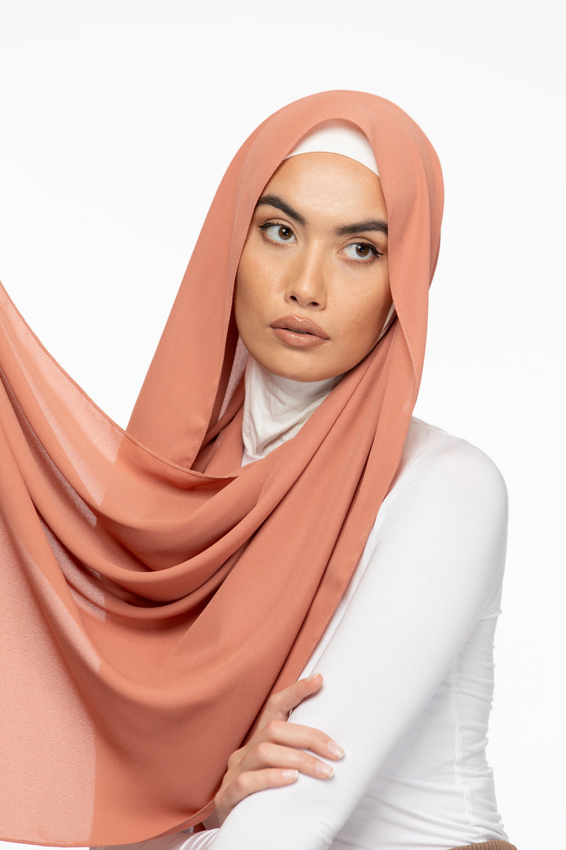 Crêpe Hijab - Perigold