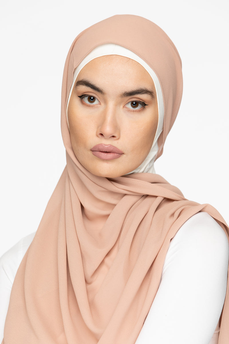 Basic Essential Chiffon Hijab - Rosily