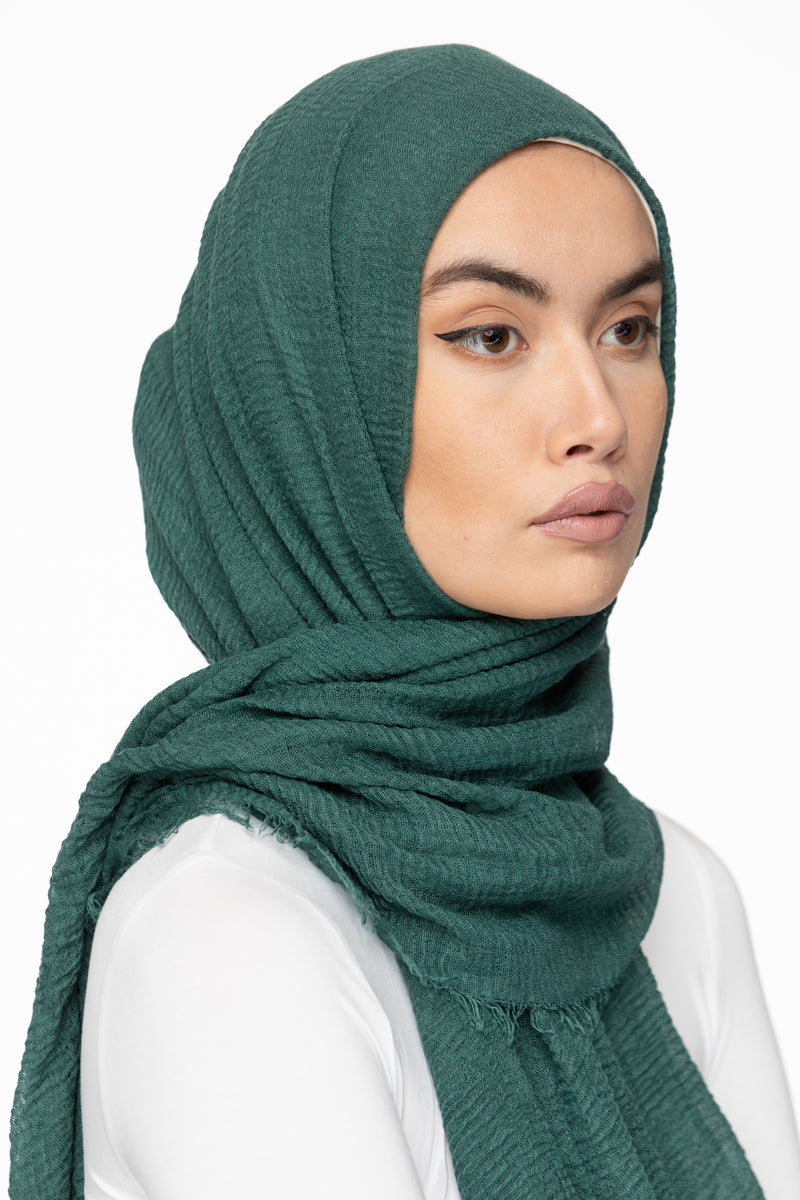 Cotton Crinkle Hijab - Kismet