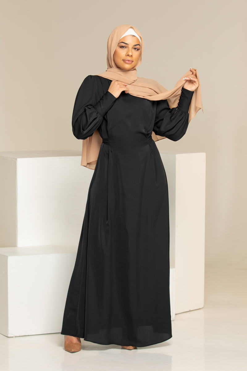 Maysa Wrap Dress - Black