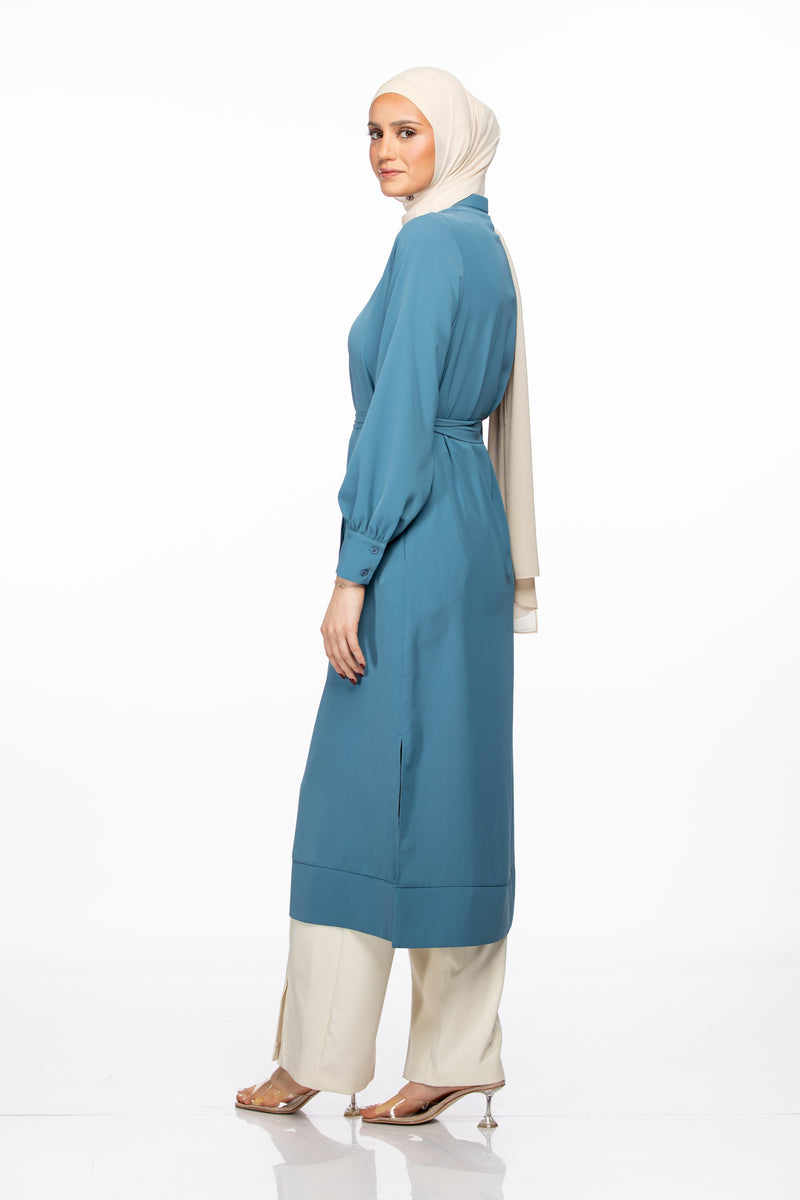Hala Dress Tunic - Vivid Blue