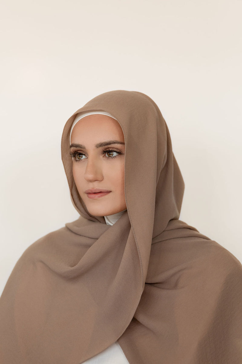 Pebble Crinkle Georgette Hijab