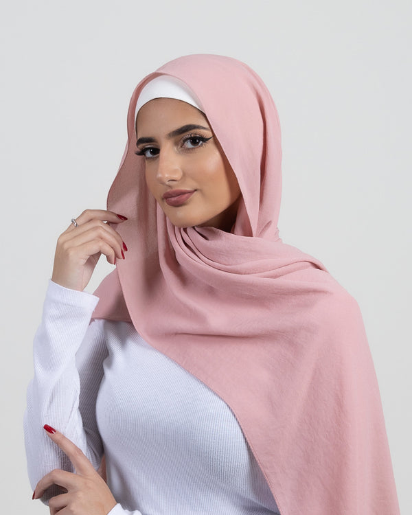 Petal Crinkle Georgette Hijab